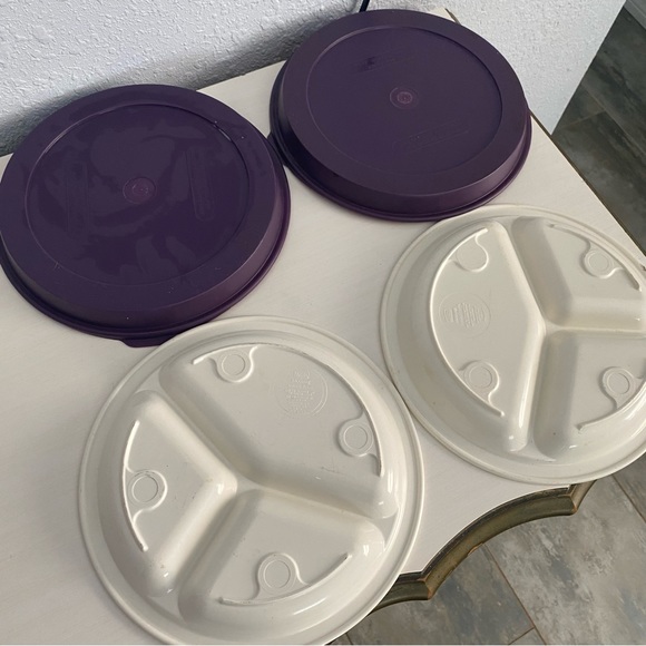 COPY - Anchor Hocking Divided Plates - Picture 3 of 6